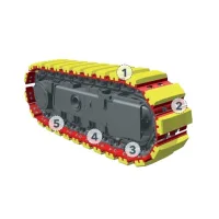 Ходовая часть к спецтехнике ,Цепи - Цепь Wirtgen, накладки на гусеницы Wirtgen W1500